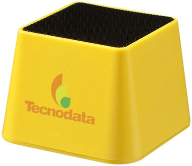 Колонка Nomia с функцией Bluetooth, цвет желтый - 10819204- Фото №2