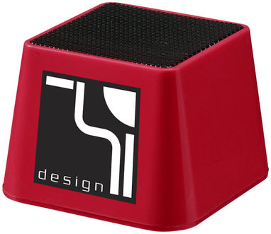 Колонка Nomia з функцією Bluetooth, колір червоний - 10819205- Фото №2