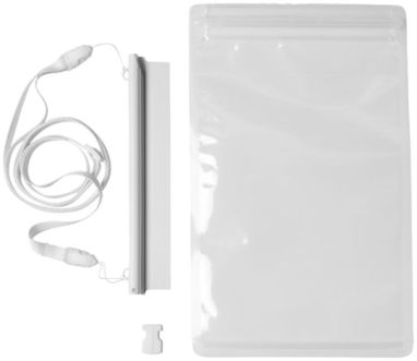 Водонепроницаемый чехол Splash для минипланшетов с сенсорным экраном, цвет белый, прозрачный - 10820003- Фото №3