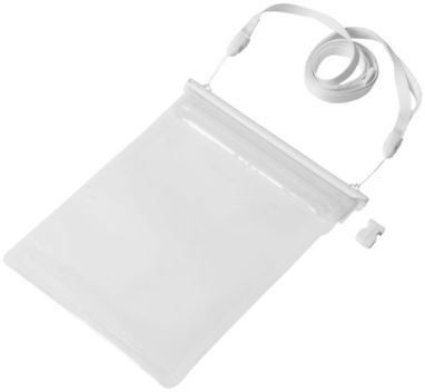 Водонепроницаемый чехол Splash для минипланшетов с сенсорным экраном, цвет белый, прозрачный - 10820003- Фото №6