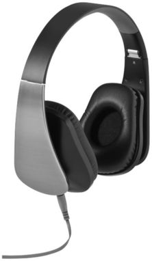 Навушники Mirage, колір срібний, суцільний чорний - 10820400- Фото №1