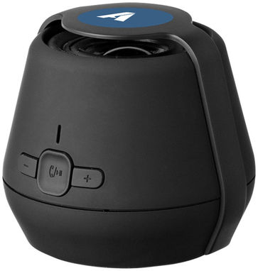 Колонка Swerve Bluetooth и NFC, цвет сплошной черный - 10820800- Фото №2