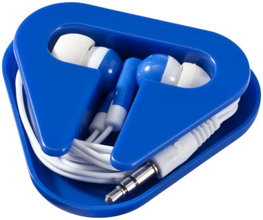 Навушники Rebel, колір яскраво-синій, білий - 10821301- Фото №5