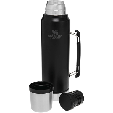Stanley Classic бутылка объемом 1000 мл, цвет черный матовый - 10082790- Фото №1 Stanley Classic бутылка объемом 1000 мл, цвет черный матовый - 10082790- Фото №1