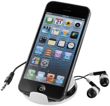 Навушники Storm і підставка для смартфона, колір чорний прозорий - 10821800- Фото №7