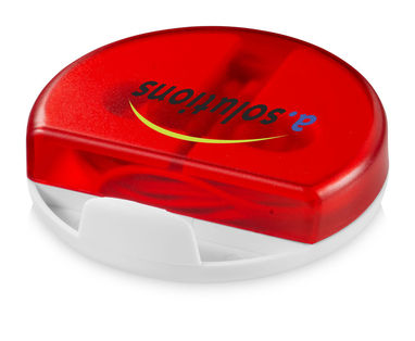 Навушники Storm і підставка для смартфона, колір червоний прозорий, білий - 10821802- Фото №2