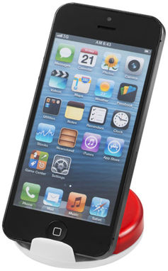 Навушники Storm і підставка для смартфона, колір червоний прозорий, білий - 10821802- Фото №6