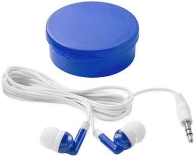 Навушники Versa, колір синій прозорий, білий - 10821901- Фото №1