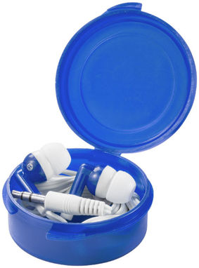 Навушники Versa, колір синій прозорий, білий - 10821901- Фото №5