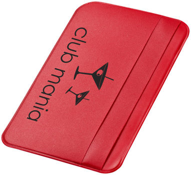 Бумажник для карт I.D. Please, цвет красный - 10822202- Фото №2