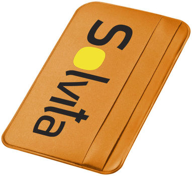 Бумажник для карт I.D. Please, цвет оранжевый - 10822205- Фото №2