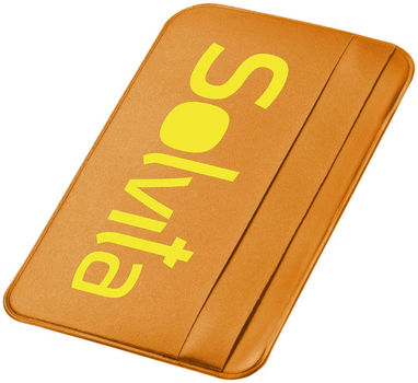 Бумажник для карт I.D. Please, цвет оранжевый - 10822205- Фото №3