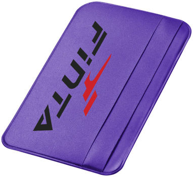 Гаманець для карт I.D. Please, колір пурпурний - 10822206- Фото №2