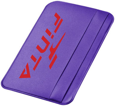 Бумажник для карт I.D. Please, цвет пурпурный - 10822206- Фото №3