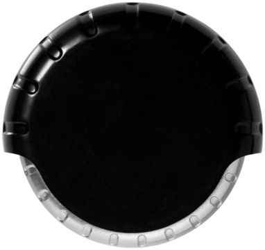 Наушники Windi с чехлом для провода, цвет сплошной черный, серебряный - 10822400- Фото №3