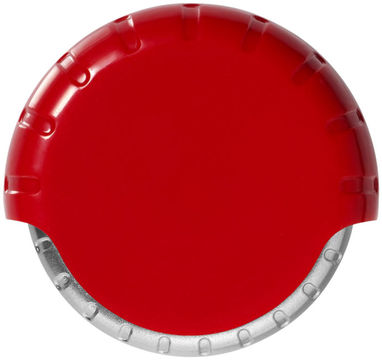 Наушники Windi с чехлом для провода, цвет красный, серебряный - 10822402- Фото №3