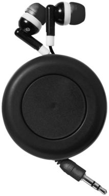 Навушники Reely з висувним дротом, колір суцільний чорний - 10823500- Фото №3