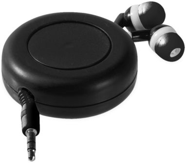 Навушники Reely з висувним дротом, колір суцільний чорний - 10823500- Фото №5