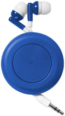 Навушники Reely з висувним дротом, колір яскраво-синій, білий - 10823501- Фото №4