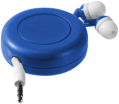 Навушники Reely з висувним дротом, колір яскраво-синій, білий - 10823501- Фото №6