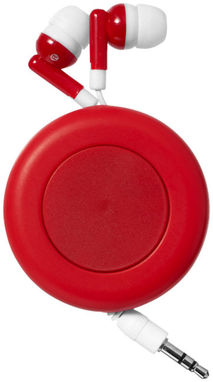 Навушники Reely з висувним дротом, колір червоний, білий - 10823502- Фото №4
