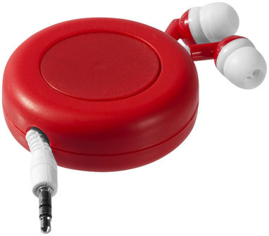 Навушники Reely з висувним дротом, колір червоний, білий - 10823502- Фото №6