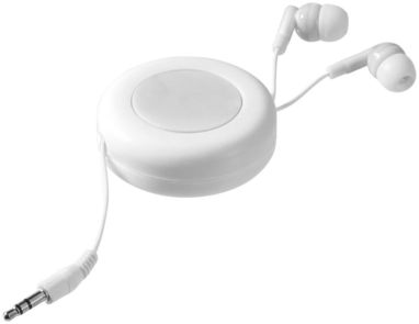 Навушники Reely з висувним дротом, колір білий - 10823503- Фото №1