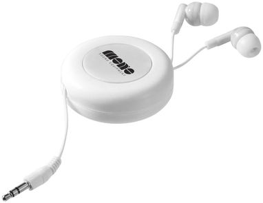 Навушники Reely з висувним дротом, колір білий - 10823503- Фото №2