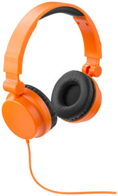 Складані навушники Rally, колір оранжевий - 10825505- Фото №1