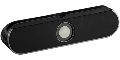 Колонка - подставка Rollbar Bluetooth, цвет сплошной черный - 10826200- Фото №4
