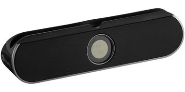 Колонка - подставка Rollbar Bluetooth, цвет сплошной черный - 10826200- Фото №7