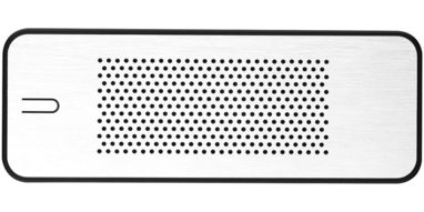 Колонка Zabrak з функцією Bluetooth, колір суцільний чорний, срібний - 10826300- Фото №3