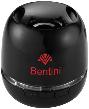 Колонка Commander з функцією Bluetooth, колір суцільний чорний - 10826500- Фото №2