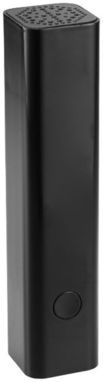 Колонка Bran з функцією Bluetooth і зарядним пристроєм, колір суцільний чорний - 10826600- Фото №5