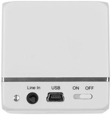 Колонка Kubus з функцією Bluetooth і NFC, колір білий - 10826901- Фото №3