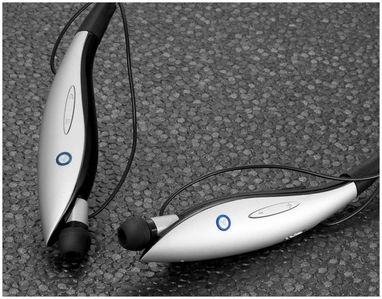 Наушники Echo Bluetooth, цвет сплошной черный, белый - 10827100- Фото №6