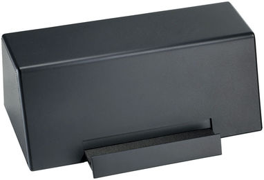 Динамик с Рower bank Gamazoid Bluetooth, цвет сплошной черный - 10827500- Фото №1
