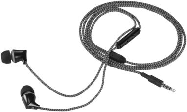 Навушники Braided, колір суцільний чорний, сірий - 10828700- Фото №4
