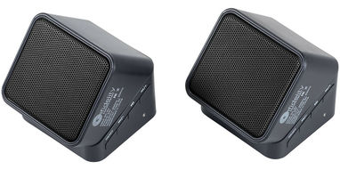 Набір динаміків MixMaster Bluetooth, колір суцільний чорний - 10828900- Фото №5
