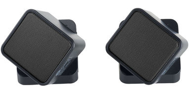 Набір динаміків MixMaster Bluetooth, колір суцільний чорний - 10828900- Фото №6