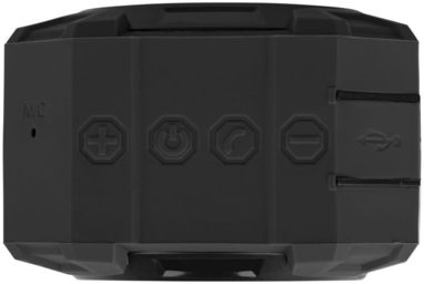 Колонка Cube Outdoor Bluetooth, цвет сплошной черный - 10829600- Фото №7