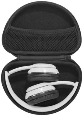 Складные наушники Cadence Bluetooth в чехле, цвет белый - 10829701- Фото №4