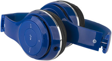 Складані навушники Cadence Bluetooth в чохлі, колір яскраво-синій - 10829702- Фото №7