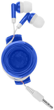 Наушники с фонариком Strix, цвет ярко-синий, белый - 10830201- Фото №3