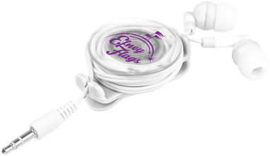 Навушники з ліхтариком Strix, колір білий - 10830204- Фото №2