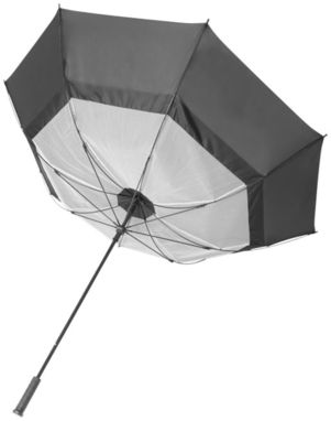 Зонт штормовой Cardiff  30'', цвет сплошной черный - 10900300- Фото №3