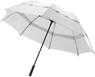 Зонт штормовой Cardiff  30'', цвет серебристый - 10900305- Фото №1