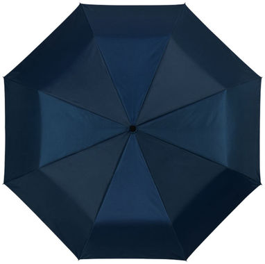Зонт автоматический 21'', цвет темно-синий, серебристый - 10901606- Фото №3