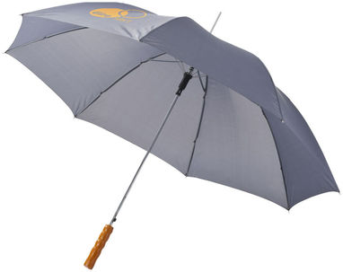 Зонт автоматический 23'', цвет светло-серый - 10901706- Фото №2