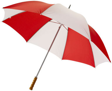Зонт для гольфа  30'', цвет красный, белый - 19547872- Фото №1